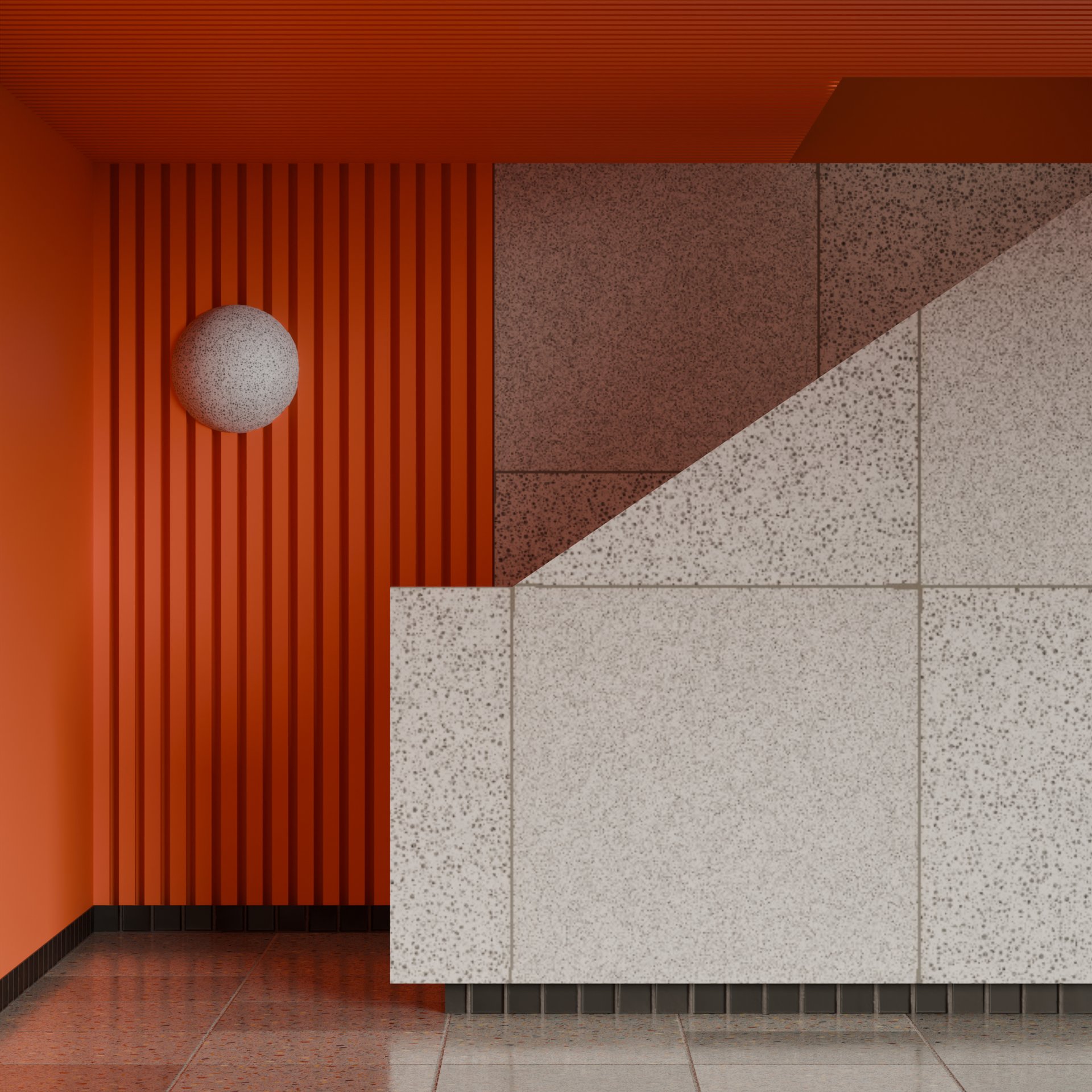 Orange Stairs